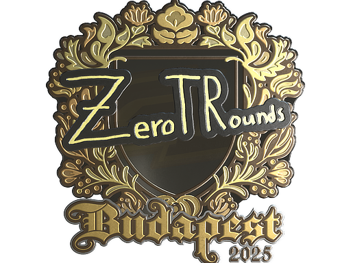 Sticker | ztr (Gold) | Budapest 2025