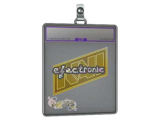 Sticker Slab | electronic (Glitter) | Paris 2023