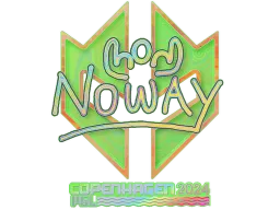 Sticker | noway (Holo) | Copenhagen 2024