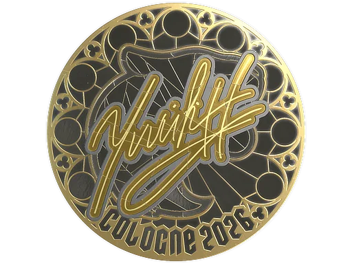 Sticker | yuurih (Gold) | Cologne 2026