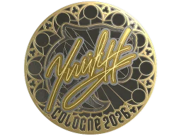 Sticker | yuurih (Gold) | Cologne 2026