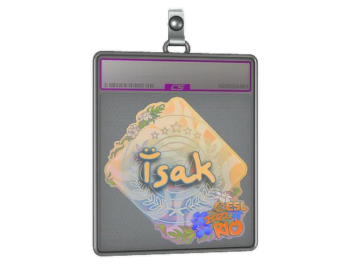 Sticker Slab | isak (Holo) | Rio 2022