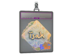 Sticker Slab | isak (Holo) | Rio 2022