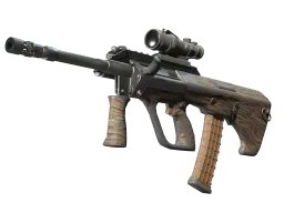 Souvenir AUG | Spalted Wood (Field-Tested)