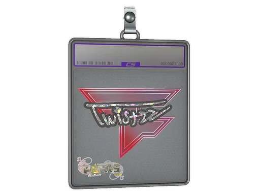 Sticker Slab | Twistzz (Glitter) | Paris 2023