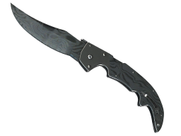 ★ Falchion Knife | Damascus Steel (Battle-Scarred)