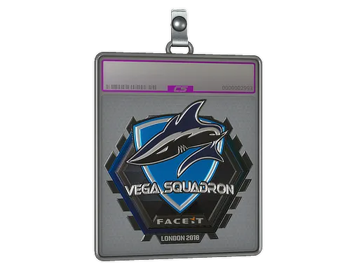 Sticker Slab | Vega Squadron (Foil) | London 2018