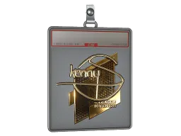 Sticker Slab | kennyS (Gold) | Boston 2018