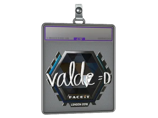 Sticker Slab | v4lde (Foil) | London 2018