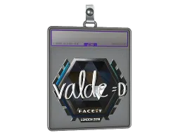 Sticker Slab | v4lde (Foil) | London 2018