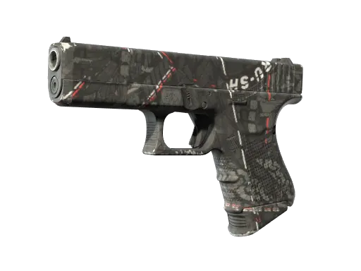 Glock-18 | Red Tire (Well-Worn)