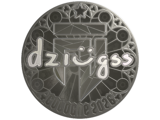 Sticker | dziugss (Foil) | Cologne 2026