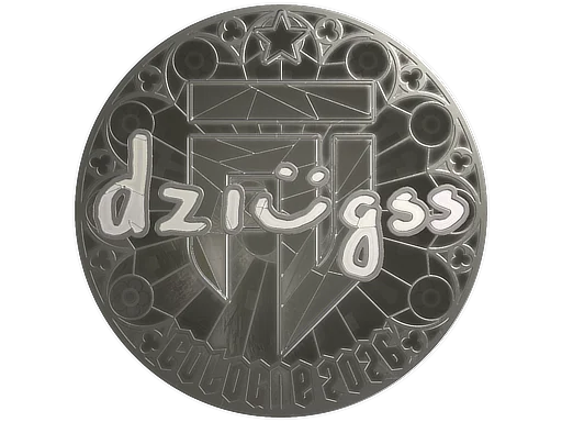 Sticker | dziugss (Foil) | Cologne 2026
