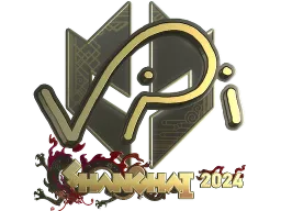 Sticker | VINI (Gold) | Shanghai 2024