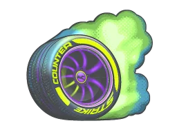 Sticker | Burnout (Lenticular)