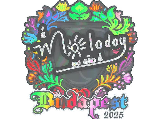 Sticker | molodoy (Holo) | Budapest 2025