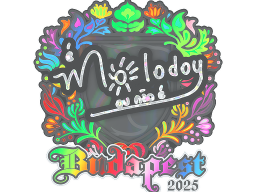 Sticker | molodoy (Holo) | Budapest 2025