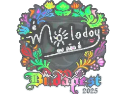 Sticker | molodoy (Holo) | Budapest 2025