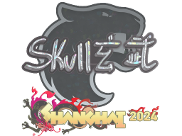 Sticker | skullz (Glitter) | Shanghai 2024