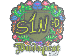 Sticker | s1n (Embroidered) | Budapest 2025
