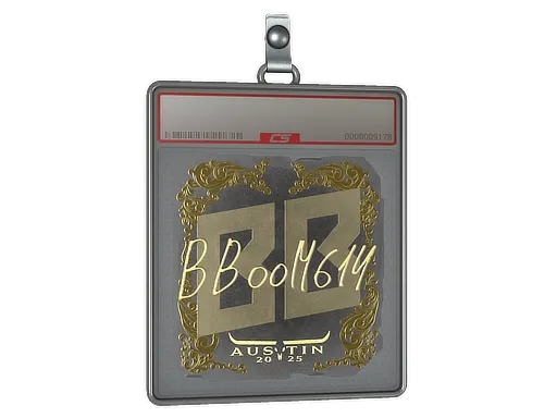 Sticker Slab | Boombl4 (Gold) | Austin 2025