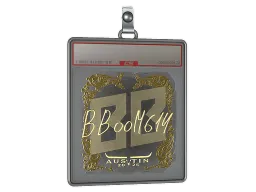 Sticker Slab | Boombl4 (Gold) | Austin 2025