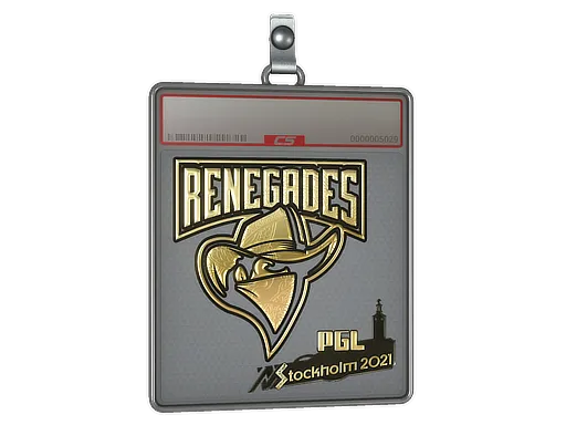 Sticker Slab | Renegades (Gold) | Stockholm 2021