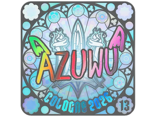 Sticker | AZUWU (Holo, Ranked) | Cologne 2026