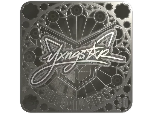 Sticker | yxngstxr (Foil, Ranked) | Cologne 2026