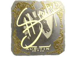 Sticker | siuhy (Gold) | Austin 2025