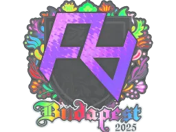 Sticker | Rare Atom (Holo) | Budapest 2025
