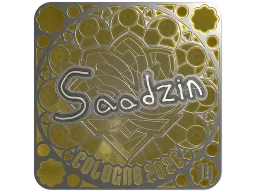 Sticker | saadzin (Foil, Ranked) | Cologne 2026