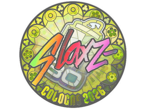 Sticker | slaxz- (Holo) | Cologne 2026