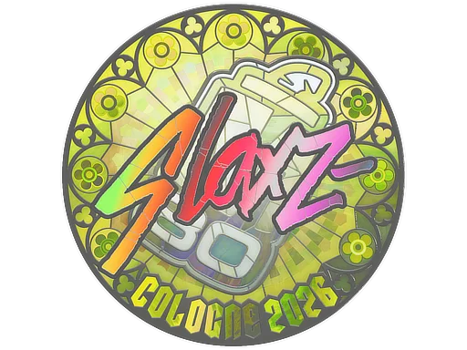 Sticker | slaxz- (Holo) | Cologne 2026