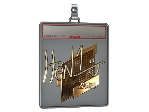 Sticker Slab | HEN1 (Gold) | Boston 2018