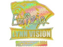 Sticker | EmiliaQAQ (Holo) | Copenhagen 2024