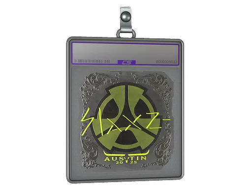 Sticker Slab | slaxz- (Foil) | Austin 2025