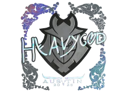 Sticker | Heavygod (Holo) | Austin 2025