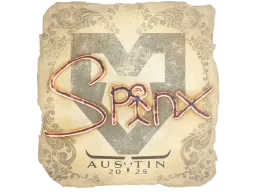 Sticker | Spinx | Austin 2025