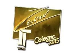 Sticker | Ex6TenZ (Gold) | Cologne 2015