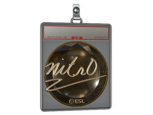 Sticker Slab | nitr0 (Gold) | Katowice 2019