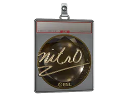 Sticker Slab | nitr0 (Gold) | Katowice 2019