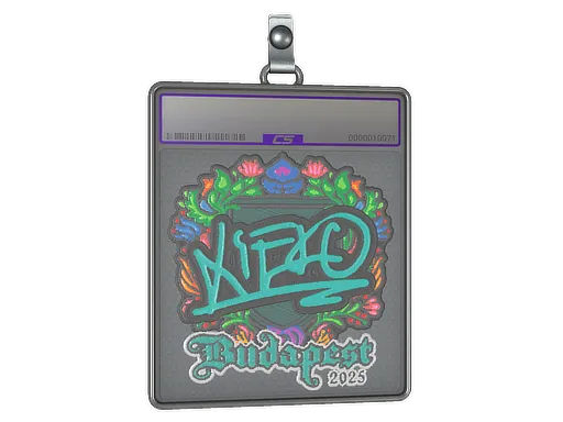 Sticker Slab | xiELO (Embroidered) | Budapest 2025