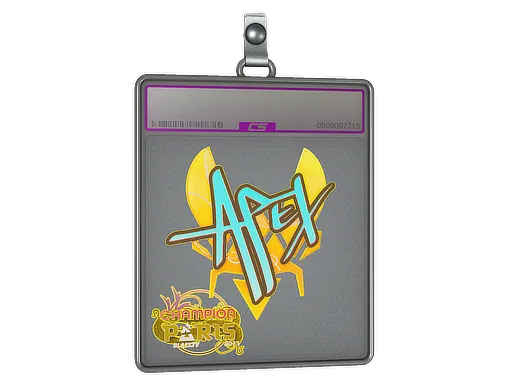 Sticker Slab | apEX (Holo, Champion) | Paris 2023