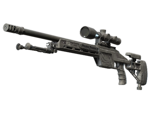 SSG 08 | Grey Smoke (Battle-Scarred)