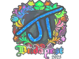 Sticker | JT (Holo) | Budapest 2025