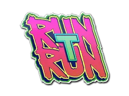 Sticker | Run T, Run