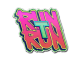 Sticker | Run T, Run skin