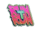 Sticker | Run T, Run CS2 skin