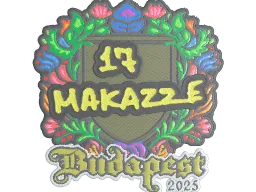 Sticker | makazze (Embroidered) | Budapest 2025